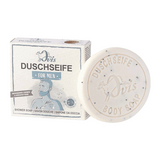 Duschseife für Männer, Ovis Schafmilchseife, 100% Bio, für ein wohltuend frisches Duschvergnügen, 100 g, verpackt