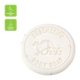 Duschseife für Männer, Ovis Schafmilchseife, 100% Bio, für ein wohltuend frisches Duschvergnügen, 100 g, verpackt