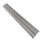 Ersatz-Faserstäbchen, Schwarz, My Senso, 3 mm x 30 cm, Bündel mit 8 Stück, für Raumduft, Diffuser, Duftstäbchen