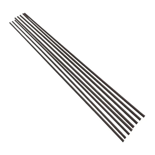 Ersatz-Faserstäbchen, Schwarz, My Senso, 3 mm x 30 cm, Bündel mit 8 Stück, für Raumduft, Diffuser, Duftstäbchen