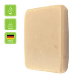 Fruchtikuss Mangobutterseife – vegan, THOMA Naturseifen-Manufaktur, für trockene, feuchtigkeitsarme Haut, 100 g, Körperpflege