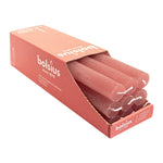 Stabkerzen Rustik, 23/270 mm, Gewürzbraun, BOLSIUS, Brenndauer ca. 13h, 9 Stück pro Verpackung