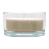 Glasschale Outdoor mit Dochtkerze, Outdoor-Kerze, Sahara, WENZEL, 150/80 mm, Brenndauer ca. 20h