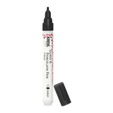 KREUL Glass & Porcelain Pen Classic medium, Schwarz, 2-4 mm