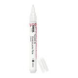 KREUL Glass & Porcelain Pen Classic medium, Weiß, 2-4 mm