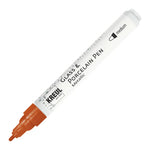 KREUL Glass & Porcelain Pen Metallic medium, Kupfer, 2-4 mm