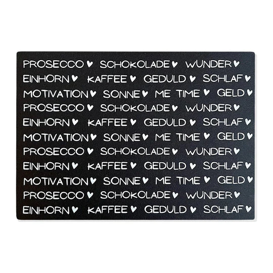 Kerzenfolie, Kerzentattoo "Nimm dir...2.0 Begriffe", Weiß, DIN A5