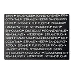 Kerzenfolie, Kerzentattoo "Nimm dir...Sommeredition", Weiß, DIN A5