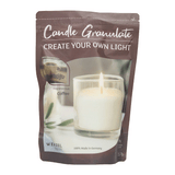 Kerzengranulat mit Duft Coffee, WENZEL, inkl. 4 Dochte & Halter, 400 g
