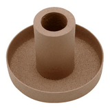 Kerzenhalter für Stabkerzen mit Ø22 mm, Cognac, H40/Ø70 mm, Ib Laursen - luterna.de