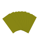 Wachsplatten Kiwi, Zengerle, 200 x 100 x 0,5 mm, 10 St.