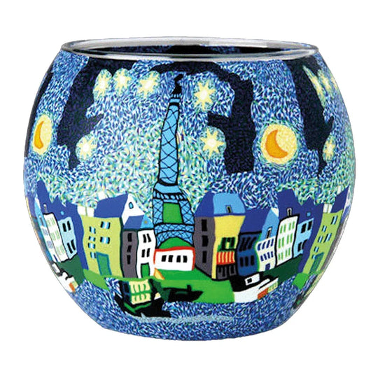 Leuchtglas Paris, H90 x Ø110 mm, KERZENFARM HAHN