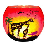 Leuchtglas Safari, H90 x Ø110 mm, KERZENFARM HAHN