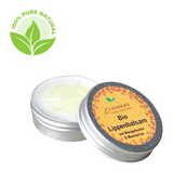 Lippenbalsam Mangobutter & Mandarine, Landseife Naturkosmetik, 100% Bio, handgefertigt & vegan, 10 ml