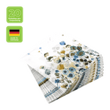 Lunchservietten „Dusky Meadow“, 33x33 cm, 3-lagig, Home Fashion®, 20 Stück - luterna.de