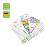 Lunchservietten „School Start“, 33x33 cm, 3-lagig, Home Fashion®, 20 Stück - luterna.de