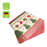 Lunchservietten „Traditional Christmas“, 33x33 cm, 3-lagig, Home Fashion®, 20 Stück - luterna.de