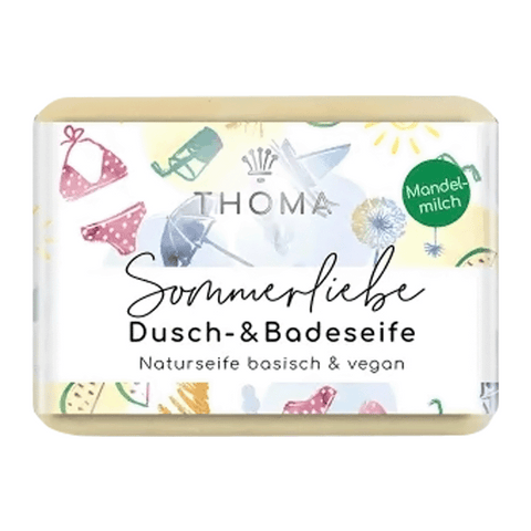 Mandelmilchseife, Sommerliebe, THOMA Naturseifen-Manufaktur, vegan, 100 g, Körperpflege