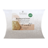 Badepralinen mit Mangobutter-Frucht, THOMA Naturseifen-Manufaktur, vegan, 2 Stück je 30 g, Körperpflege, Badekonfekt