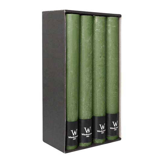 Marble Rustik Stabkerzen Aloe Vera, Wiedemann, 250/35 mm, Brenndauer 25h, 12 St.