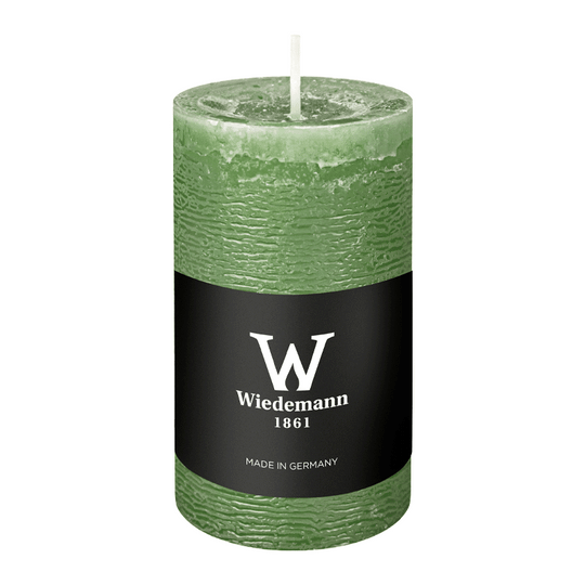 Marble Rustik Stumpenkerze Aloe Vera, Wiedemann, 90/58 mm, Brenndauer 30h, durchgefärbt