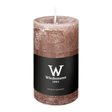 Marble Rustik Kerze Cashmere, 90/58 mm, Wiedemann, 30h