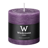 Marble Rustik Kerze Mauve, 100/100 mm, Wiedemann, 85h
