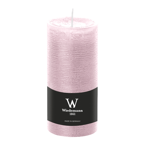 Marble Rustik Kerze Rosé, 160/68 mm, Wiedemann, 66h