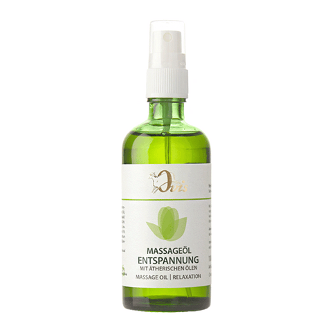 Massageöl Entspannung, Ovis Schafmilchseife, 100% natürlich, mit ätherischen Ölen, 100 ml - luterna.de