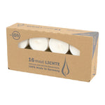 Maxilichter, WENZEL, 24/56 mm, transp. Hülle, Brenndauer ca. 10h, 16 Stück