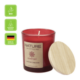 NATURE COMFORT, Duftkerze im Glas, Winter Dreams, WENZEL-Kerzen, 100% NATURAL WAX, 85/70 mm, Brenndauer ca. 25h - luterna.de
