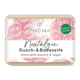 Nostalgie – klassische Männerseife, THOMA Naturseifen-Manufaktur, vegane Kakakobutterseife, 100 g, Körperpflege