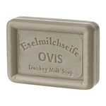 Ovis Eselmilchseife Salbei-Moschus, 100% Bio, für die tägliche Dusche, eckig, 100 g