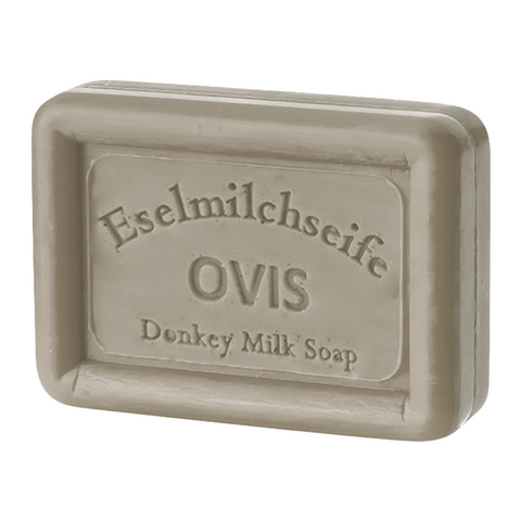 Ovis Eselmilchseife Salbei-Moschus, 100% Bio, für die tägliche Dusche, eckig, 100 g