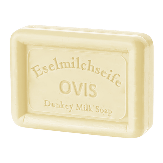 Ovis Eselmilchseife Wiesenduft, 100% Bio, für die tägliche Dusche, eckig, 100 g