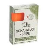 Ovis Schafmilchseife Blutorange, 100% Bio, für die tägliche Dusche, eckig, 100 g, verpackt
