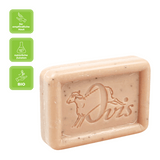 Ovis Schafmilchseife Cinnamon Bun, 100% Bio, für die tägliche Dusche, eckig, 100 g, verpackt - luterna.de