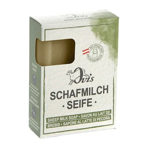 Ovis Schafmilchseife For Heroes, 100% Bio, für die tägliche Dusche, eckig, 100 g, verpackt