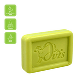 Ovis Schafmilchseife Gurke-Limette, 100% Bio, für die tägliche Dusche, eckig, 100 g - luterna.de