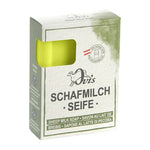 Ovis Schafmilchseife Gurke-Limette, 100% Bio, für die tägliche Dusche, eckig, 100 g, verpackt
