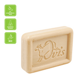 Ovis Schafmilchseife Hanföl, 100% Bio, für die tägliche Dusche, eckig, 100 g