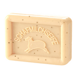 Ovis Schafmilchseife Küchenseife, 100% Bio, für die tägliche Dusche, eckig, 100 g