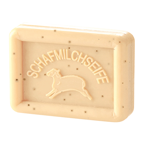 Ovis Schafmilchseife Küchenseife, 100% Bio, für die tägliche Dusche, eckig, 100 g