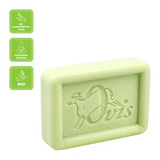 Ovis Schafmilchseife Maiglöckchen, 100% Bio, für die tägliche Dusche, eckig, 100 g - luterna.de