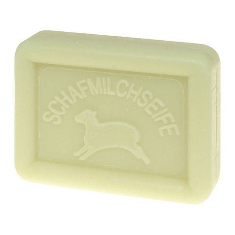 Ovis Schafmilchseife Mojito Minze, 100% Bio, für die tägliche Dusche, eckig, 100 g