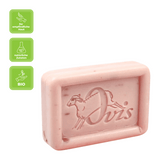 Ovis Schafmilchseife Rose-Lavendel, 100% Bio, für die tägliche Dusche, eckig, 100 g - luterna.de