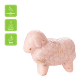 Ovis Schafmilchseife, Schaf mollig, Rose, 100% Bio, für die tägliche Dusche, 100 g