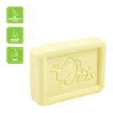 Ovis Schafmilchseife Sommerfrische, 100% Bio, für die tägliche Dusche, eckig, 100 g, verpackt - luterna.de