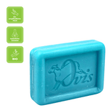 Ovis Schafmilchseife Totes-Meer-Salz, 100% Bio, für die tägliche Dusche, eckig, 100 g, verpackt - luterna.de