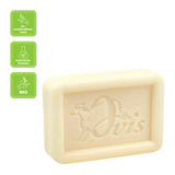 Ovis Schafmilchseife Wiesenduft, 100% Bio, für die tägliche Dusche, eckig, 100 g - luterna.de